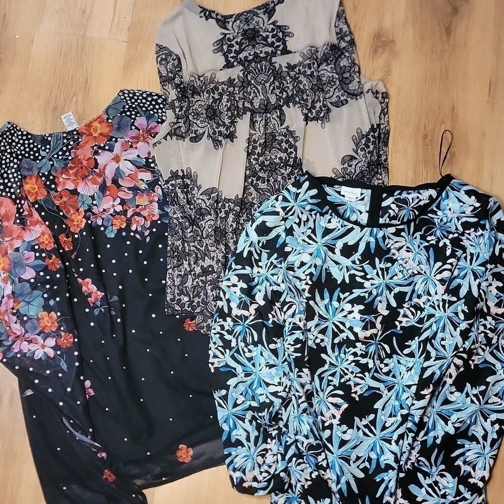 Floral Blouse Bundle Plus Size - Picture 5 of 12